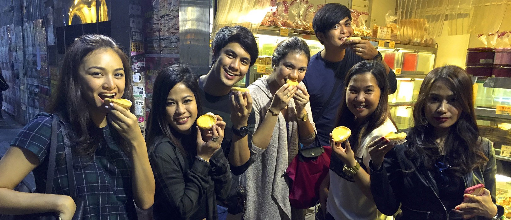 Central & Sheung Wan Foodie Tour -- egg tart