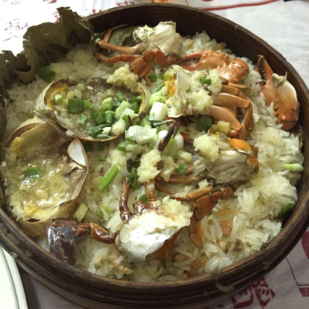 Steamed Crab Rice