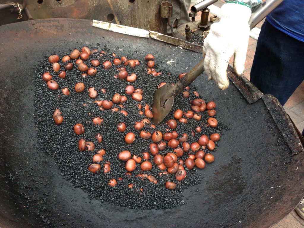 roasted chestnuts