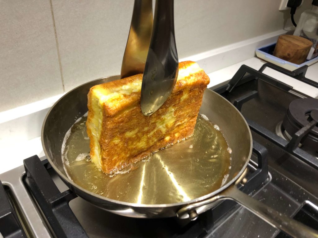 frying french toast